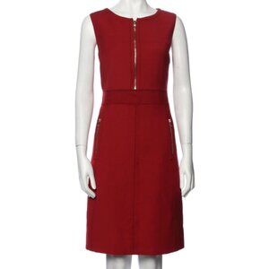 Tory Burch Red Sheath Dress Size 10